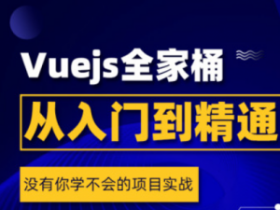 Vuejs全家桶从入门到精通
