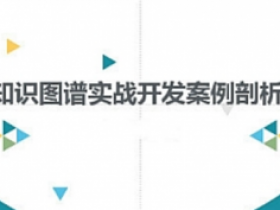 知识图谱实战开发案例剖析