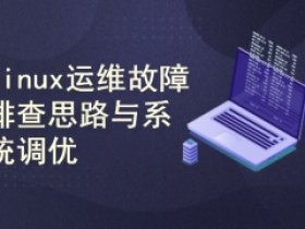 Linux运维故障排查思路|系统调优技巧视频课程