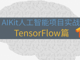 AIKit人工智能项目实战 |TensorFlow篇