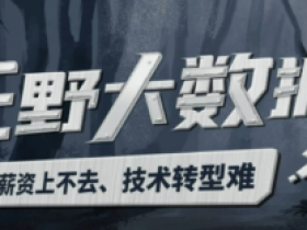 狂野大数据(7期)|BXG