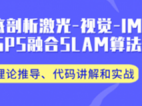 彻底剖析激光-视觉-IMU-GPS融合SLAM算法