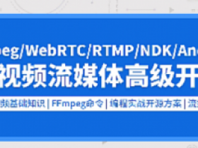 FFmpeg6.0/WebRTC/RTMP/RTSP/播放器/音视频项目实战/流媒体开发|零声